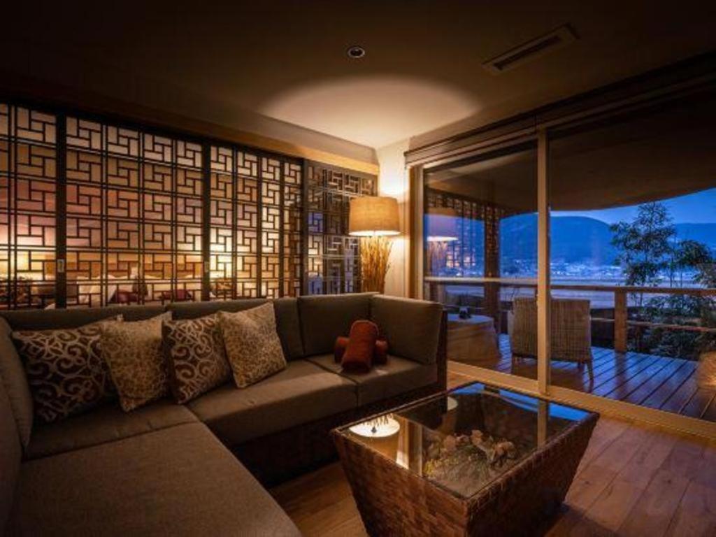 Yufuin Luxury Villa -Zakuro- Buitenkant foto